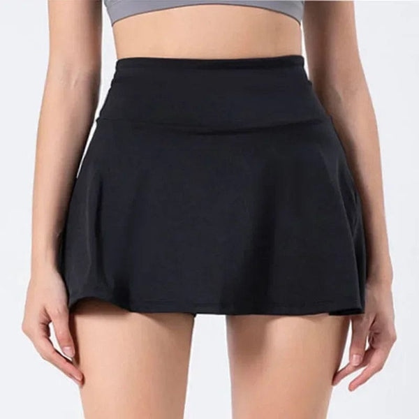Planet Gates Cloud Hide S-XXL Tennis Skirts for Women SEXY Golf Dancing Pocket Skorts Fitness Shorts High Waist Running Workout Pantskirt