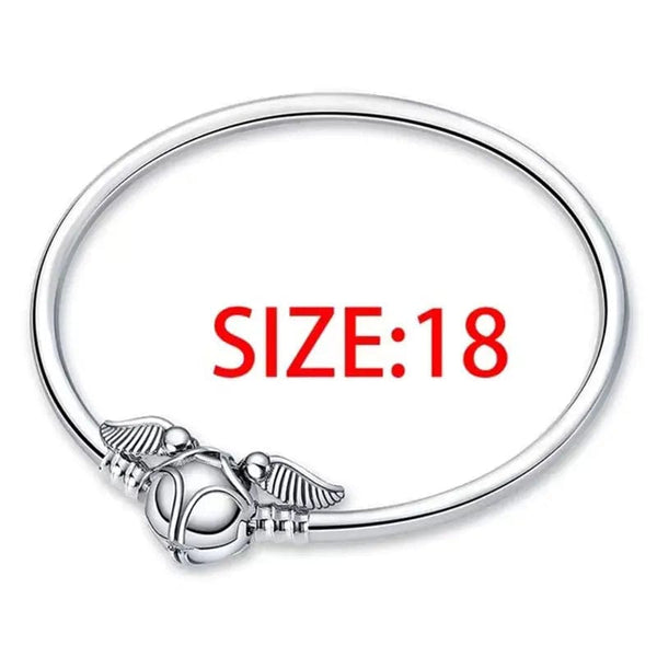 Planet Gates CMB056-18 2024 Hot Selling 925 Silver Plated Magic Little Harry Charm Bead Pendant Suitable for Pandora Bracelet