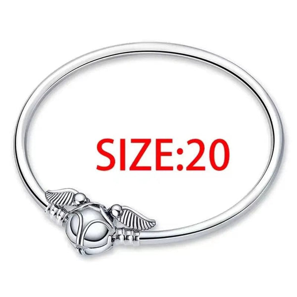 Planet Gates CMB056-20 2024 Hot Selling 925 Silver Plated Magic Little Harry Charm Bead Pendant Suitable for Pandora Bracelet