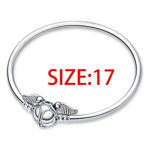 Planet Gates CMB06-17 2024 Hot Selling 925 Silver Plated Magic Little Harry Charm Bead Pendant Suitable for Pandora Bracelet