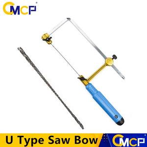 Planet Gates CMCP Adjustable Saw Bow U Type Saw Bow Cutting Tool For Wooden Handle Of Jewelry Saw Frame Hand Tools Jeweler's Saw Frame