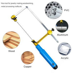 Planet Gates CMCP Adjustable Saw Bow U Type Saw Bow Cutting Tool For Wooden Handle Of Jewelry Saw Frame Hand Tools Jeweler's Saw Frame