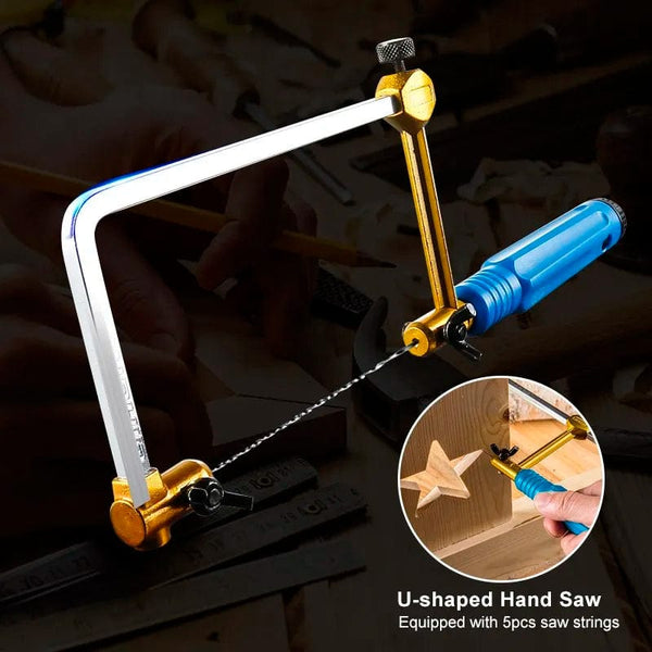 Planet Gates CMCP Adjustable Saw Bow U Type Saw Bow Cutting Tool For Wooden Handle Of Jewelry Saw Frame Hand Tools Jeweler's Saw Frame