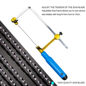 Planet Gates CMCP Adjustable Saw Bow U Type Saw Bow Cutting Tool For Wooden Handle Of Jewelry Saw Frame Hand Tools Jeweler's Saw Frame