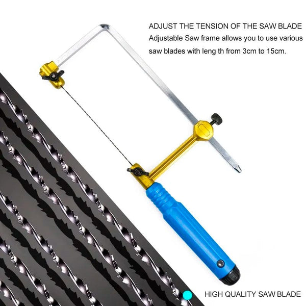 Planet Gates CMCP Adjustable Saw Bow U Type Saw Bow Cutting Tool For Wooden Handle Of Jewelry Saw Frame Hand Tools Jeweler's Saw Frame