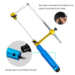 Planet Gates CMCP Adjustable Saw Bow U Type Saw Bow Cutting Tool For Wooden Handle Of Jewelry Saw Frame Hand Tools Jeweler's Saw Frame