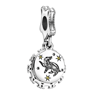Planet Gates CMS1514i 2024 Hot Selling 925 Silver Plated Magic Little Harry Charm Bead Pendant Suitable for Pandora Bracelet