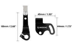 Planet Gates CNC Aluminum Motorcycle One Finger Clutch Lever Clutch Arm For KTM 790 Duke Adventure R 2019-2020 890 Duke Adventure/R 2021-2023