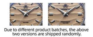 Planet Gates Coffee / CHINA ADDIESDIVE Men's Watch Sand Dial 36mm Quartz Watch 100m Waterproof 316L Stainless Steel AR Coated Dome Glass WristWatch for Men
