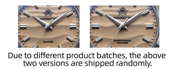 Planet Gates Coffee / CHINA ADDIESDIVE Men's Watch Sand Dial 36mm Quartz Watch 100m Waterproof 316L Stainless Steel AR Coated Dome Glass WristWatch for Men