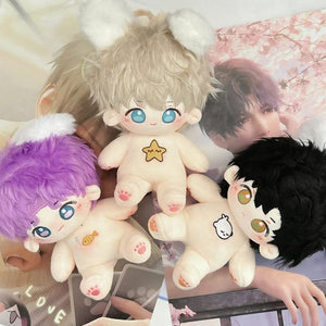 Planet Gates coffee / CHINA / with skeleton 20cm Kawaii Love And Deepspace Idol Doll Anime Plush Star Dolls Stuffed Customization Figure Toys Cotton Plushies Toys Fans Gift