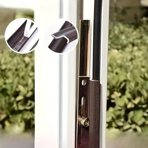 Planet Gates Coffee Color / Length 8 Meters 1pc Window Seal Strip Windproof And Dustproof Thermal Insulation Sound Insulation Seal Strip Household Self-adhesive Type Sealing Strip