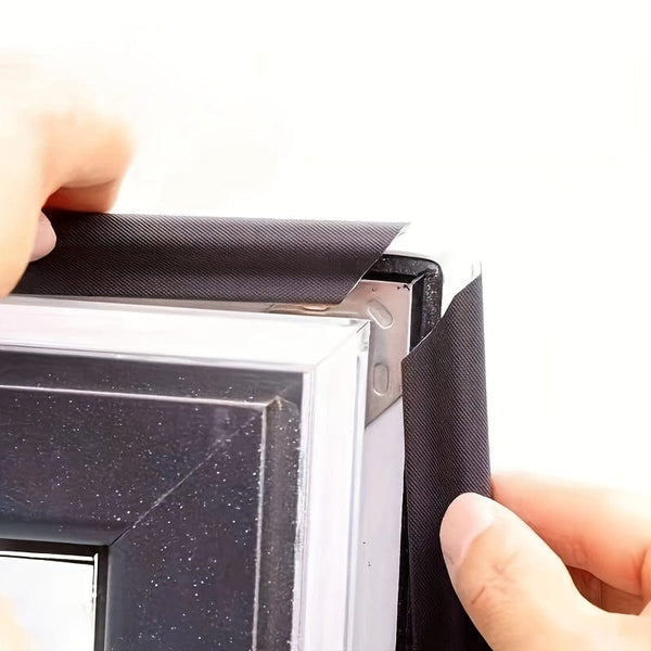 Planet Gates Coffee Color / Length 8 Meters 1pc Window Seal Strip Windproof And Dustproof Thermal Insulation Sound Insulation Seal Strip Household Self-adhesive Type Sealing Strip