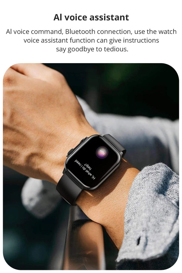 Planet Gates COLMI C81 2.0 Inch AMOLED Smartwatch Support AOD 100 Sports Modes IP68 Waterproof Smart Watch Men Women PK Ultra Series 8