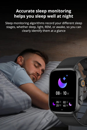 Planet Gates COLMI C81 2.0 Inch AMOLED Smartwatch Support AOD 100 Sports Modes IP68 Waterproof Smart Watch Men Women PK Ultra Series 8