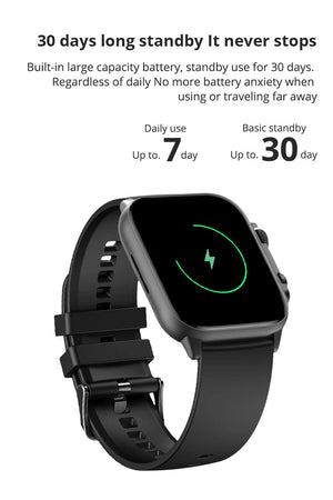 Planet Gates COLMI C81 2.0 Inch AMOLED Smartwatch Support AOD 100 Sports Modes IP68 Waterproof Smart Watch Men Women PK Ultra Series 8