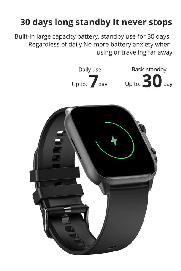 Planet Gates COLMI C81 2.0 Inch AMOLED Smartwatch Support AOD 100 Sports Modes IP68 Waterproof Smart Watch Men Women PK Ultra Series 8