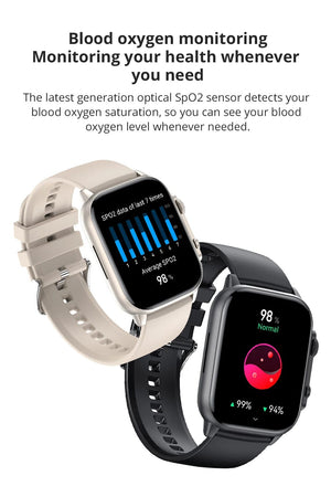 Planet Gates COLMI C81 2.0 Inch AMOLED Smartwatch Support AOD 100 Sports Modes IP68 Waterproof Smart Watch Men Women PK Ultra Series 8