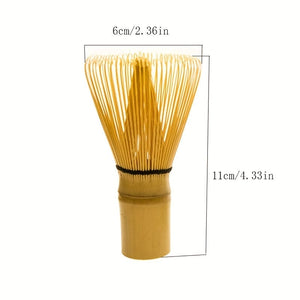 Planet Gates Color #01 1pc Japanese Matcha Tea Set with Chasen Whisk and Tea Spoons - Bamboo Accessories for a Traditional Tea Ceremony