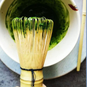 Planet Gates Color #01 1pc Japanese Matcha Tea Set with Chasen Whisk and Tea Spoons - Bamboo Accessories for a Traditional Tea Ceremony