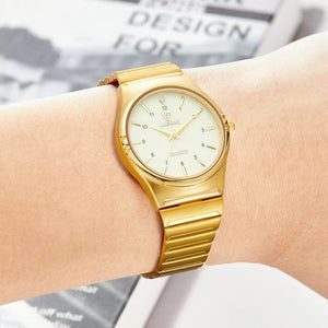 Planet Gates color 1 Brand New Wonen Watch Luxury Golden Quartz Stainless Steel Bracelet Waterproof Ladies Golden Wristwatch Girl Clock Relogio mujer