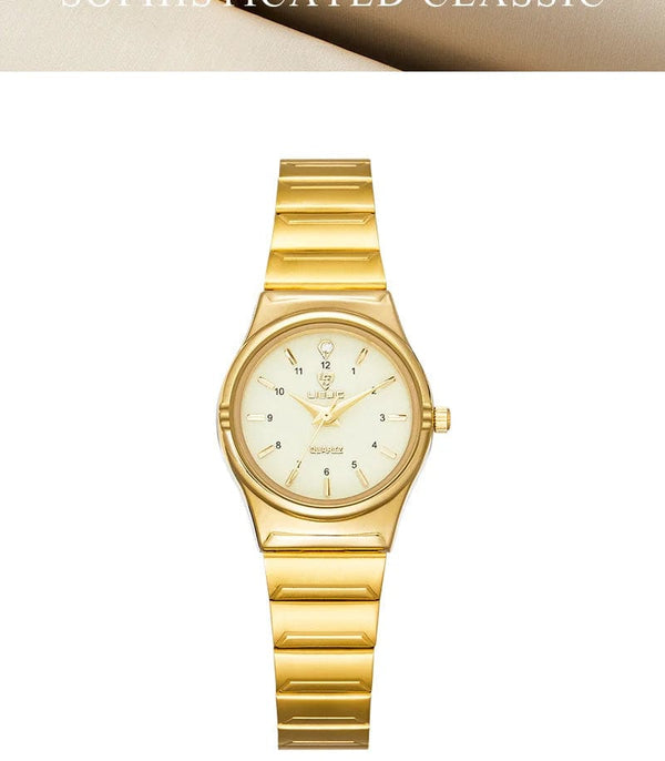 Planet Gates color 1 Brand New Wonen Watch Luxury Golden Quartz Stainless Steel Bracelet Waterproof Ladies Golden Wristwatch Girl Clock Relogio mujer