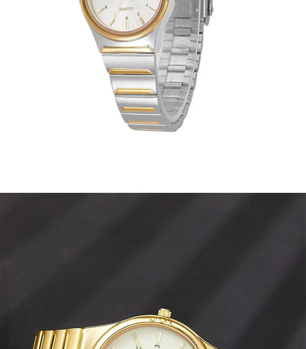 Planet Gates color 1 Brand New Wonen Watch Luxury Golden Quartz Stainless Steel Bracelet Waterproof Ladies Golden Wristwatch Girl Clock Relogio mujer