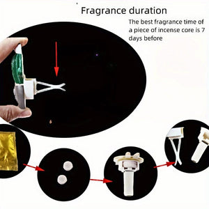 Planet Gates Color Random Apple Shape Car Air Outlet Perfume Air Conditioner Air Outlet Perfume Dual-use Car