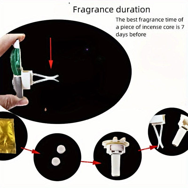 Planet Gates Color Random Apple Shape Car Air Outlet Perfume Air Conditioner Air Outlet Perfume Dual-use Car