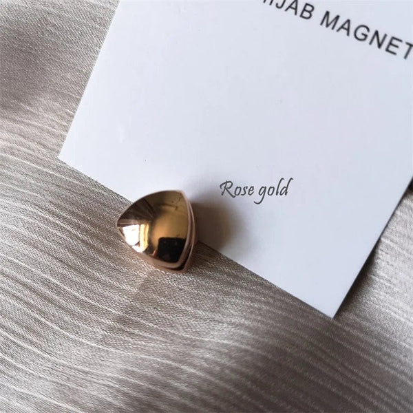 Planet Gates Color6 / CHINA Premium 1 Pair Triangle Strong Magnet Hijabs Clip Accessories Muslim Women's Safety No Hole Fixed Turban Scarf Pins Brooches