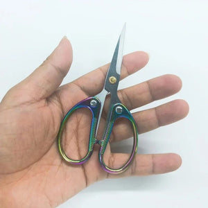 Planet Gates Colorful 1 Piece Portable Table Tennis Scissors Stainless Steel Sharp Blade Alluminium Alloy Handle Scissors for Cutting Rubbers