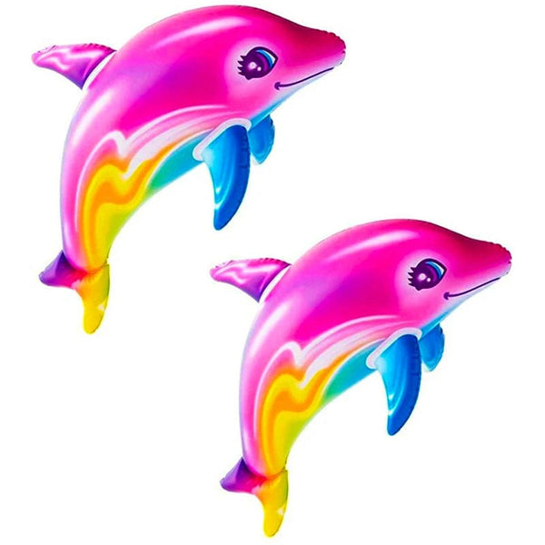 Planet Gates colorful / 85cm 85cm Colorful Inflatable Dolphin Pool Beach Swimming Game Toy Pool Float Water Sports Inflatable Toys for Kids Gifts