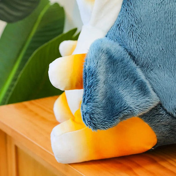 Planet Gates Colorful Gray / 55cm 1pc Anime Shark Cat Plush Toy Cute Stuffed Animals Soft Plushies Doll Toys Pillow Birthday Gift for Kids Adults Girls Home Decor