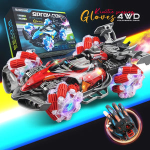 Planet Gates Colorful lights spray stunt racing 4WD shift 2.4G wireless gesture induction racing race remote control toy car