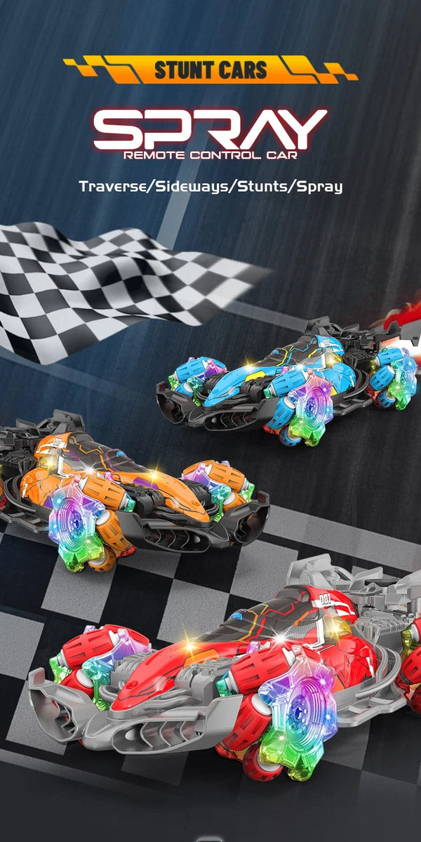 Planet Gates Colorful lights spray stunt racing 4WD shift 2.4G wireless gesture induction racing race remote control toy car