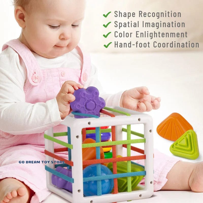 Planet Gates Colorful Shape Blocks Sorting Game Baby Montessori Learning Educational Toys For Children Bebe Birth 0 12 Months Gift Juguetes