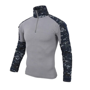 Planet Gates Combat Uniform Shirt Camouflage US Asian Size S-3XL Cargo Sport Tops Airsoft Paintball Tactical T-Shirts Hiking