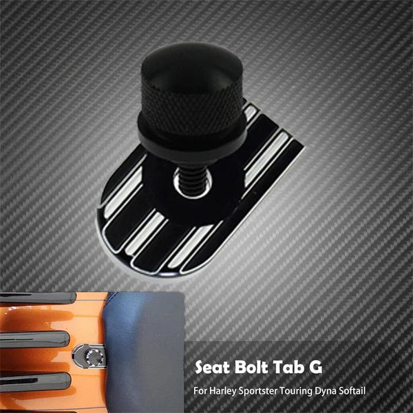 Planet Gates Combine G Universal Motorcycle Rear Fender Seat Bolt Screw Nut Tab Kit Mount Knob Cover For Harley Dyna Sportster XL Touring FLHR Softail
