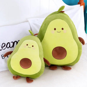Planet Gates Comfortable Avocado Soft Pillow Plush Toy Kawaii Cartoon Fruits Appease Girls Baby Doll Toys
