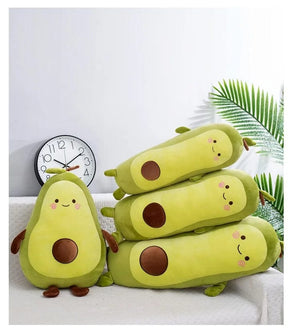Planet Gates Comfortable Avocado Soft Pillow Plush Toy Kawaii Cartoon Fruits Appease Girls Baby Doll Toys