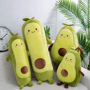 Planet Gates Comfortable Avocado Soft Pillow Plush Toy Kawaii Cartoon Fruits Appease Girls Baby Doll Toys