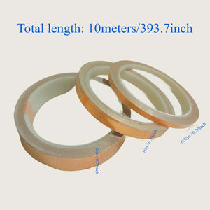 Planet Gates Conductive Copper Tape Single-sided Conductive Tape Conductive Shielding Tape Conductive Tape Copper Tape