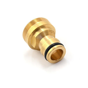 Planet Gates Copper 1pc Brass Quick-Connect Garden Hose Tap Adaptor - Easily Connect Your Water Pipe!