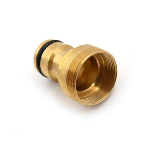 Planet Gates Copper 1pc Brass Quick-Connect Garden Hose Tap Adaptor - Easily Connect Your Water Pipe!