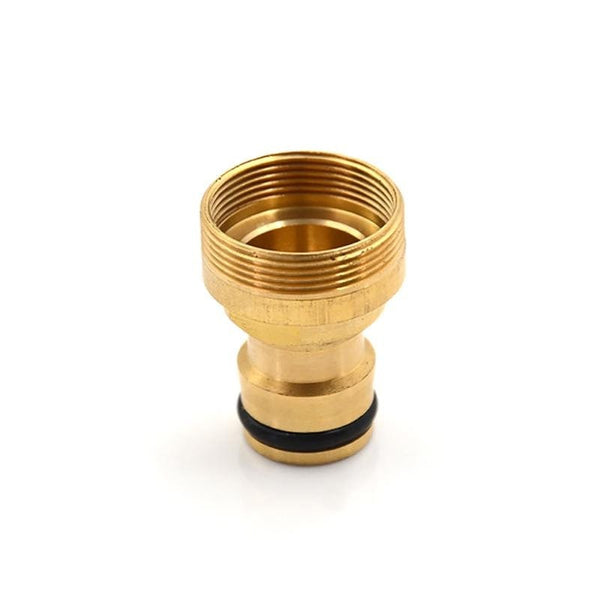 Planet Gates Copper 1pc Brass Quick-Connect Garden Hose Tap Adaptor - Easily Connect Your Water Pipe!