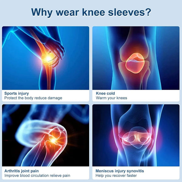 Planet Gates Copper Knee Brace Knee Support Compression Sleeves Knee Pads for Sport,Meniscus Tear,ACL,Arthritis,Joint Pain Relief,Working Out