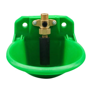 Planet Gates Copper Valve Two Types Optional Automatic Sheep Water Bowl, Drinker Waterer Cups for Calves Piglets Wateing Syatem Livestocktool, Green