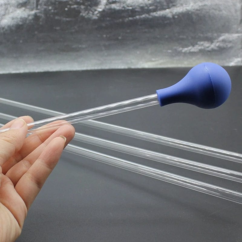 Planet Gates Coral Feeder SPS Hps Feeder 13.77 Inch Long Pipette for Most Aquarium Organisms Acrylic Marine Fish Coral Food Tool