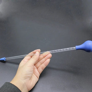Planet Gates Coral Feeder SPS Hps Feeder 13.77 Inch Long Pipette for Most Aquarium Organisms Acrylic Marine Fish Coral Food Tool