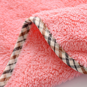 Planet Gates Coral Fleece Creative Star Style/Random Color-1 Pack 1pc Soft and Absorbent Coral Fleece Hand Towel with Lanyard - Perfect for Bathroom and Kitchen Use